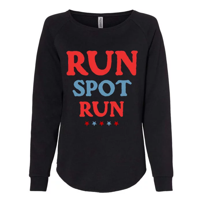 Run Spot Run Womens California Wash Sweatshirt