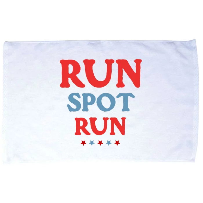 Run Spot Run Microfiber Hand Towel