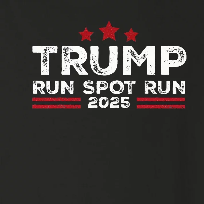 Run Spot Run! Funny Donald Trump Debate Quote 2024 Kamala Toddler Long Sleeve Shirt