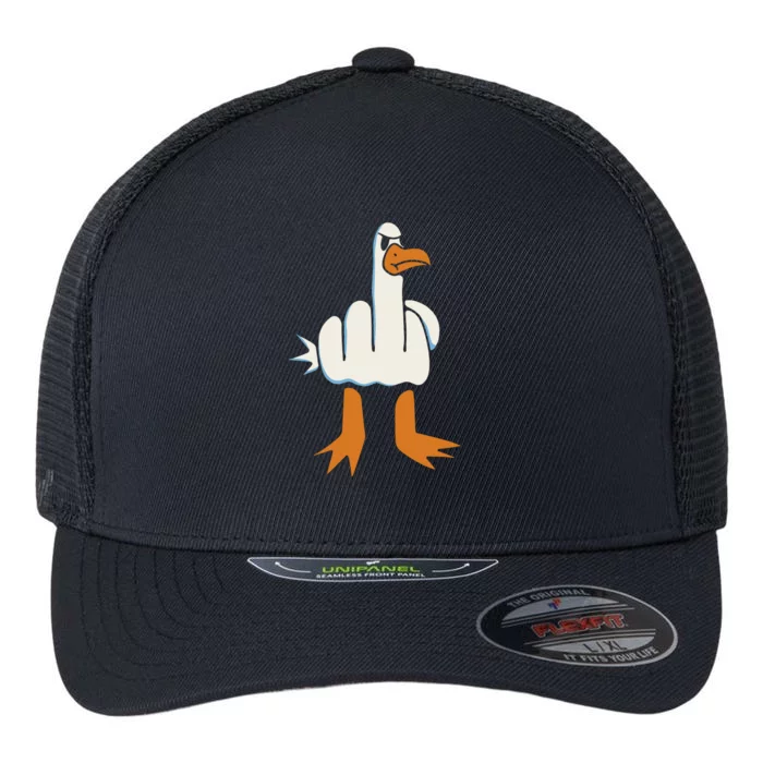 Rude Seagull Flexfit Unipanel Trucker Cap