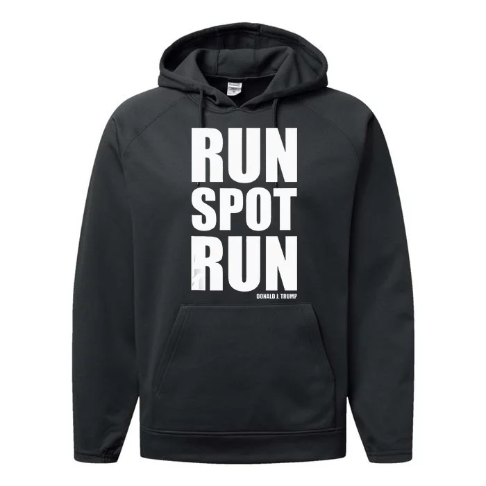 Run Spot Run Performance Fleece Hoodie