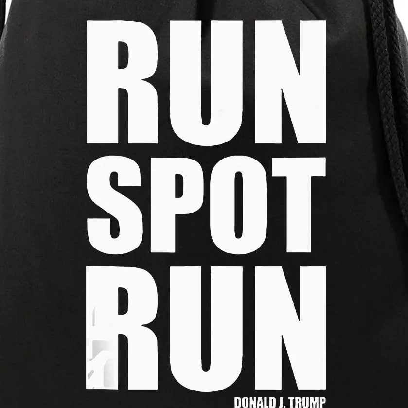 Run Spot Run Drawstring Bag