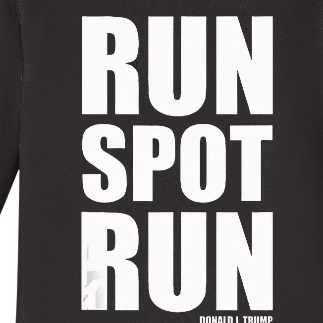 Run Spot Run Baby Long Sleeve Bodysuit