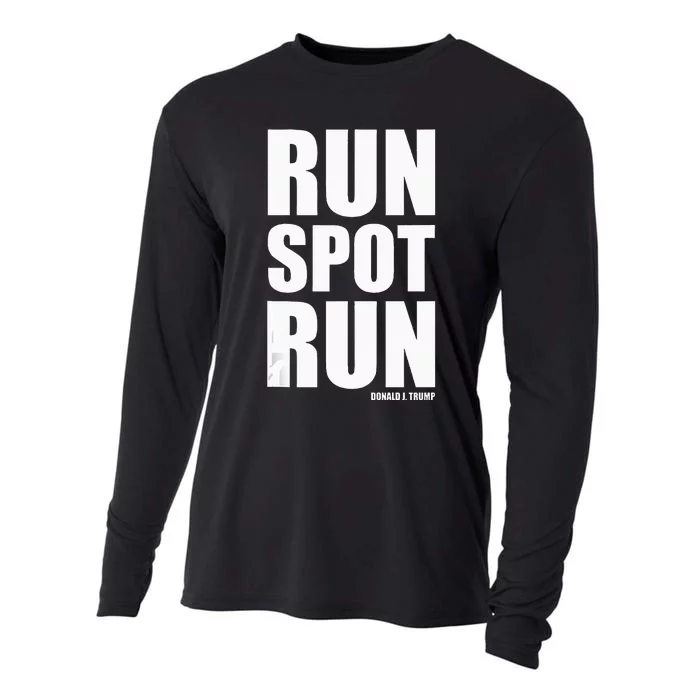 Run Spot Run Cooling Performance Long Sleeve Crew