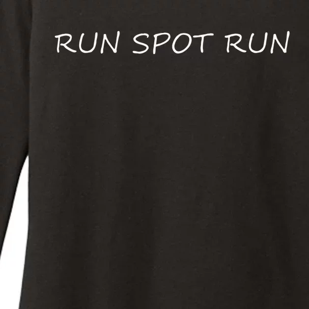 Run Spot Run Womens CVC Long Sleeve Shirt