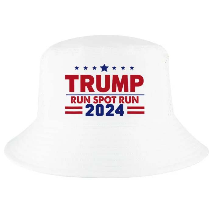 Run Spot Run Run Spot Run Trump 2024 Cool Comfort Performance Bucket Hat