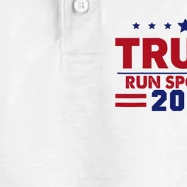 Run Spot Run Run Spot Run Trump 2024 Dry Zone Grid Performance Polo