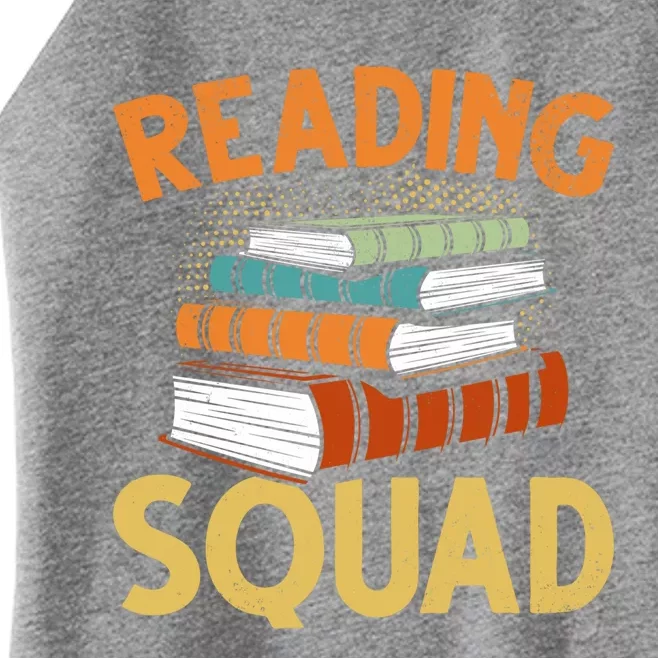 Reading Squad Reading Teachers Reading Teacher Appreciation Cool Gift Women’s Perfect Tri Rocker Tank