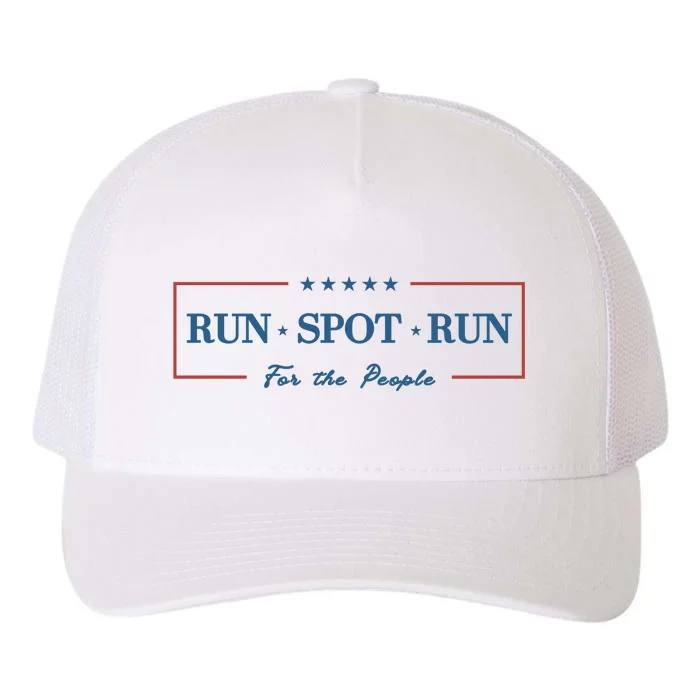 Run Spot Run For The People 2024 Yupoong Adult 5-Panel Trucker Hat