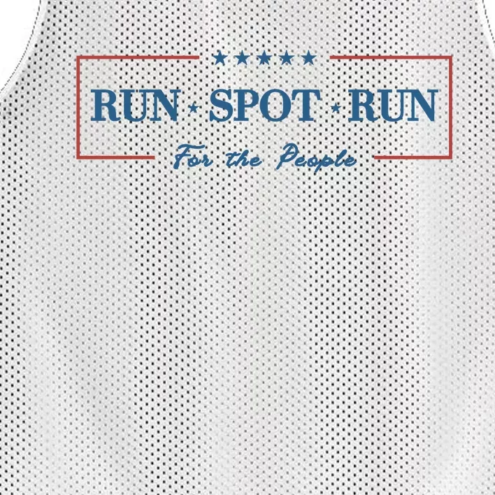 Run Spot Run For The People 2024 Mesh Reversible Basketball Jersey Tank