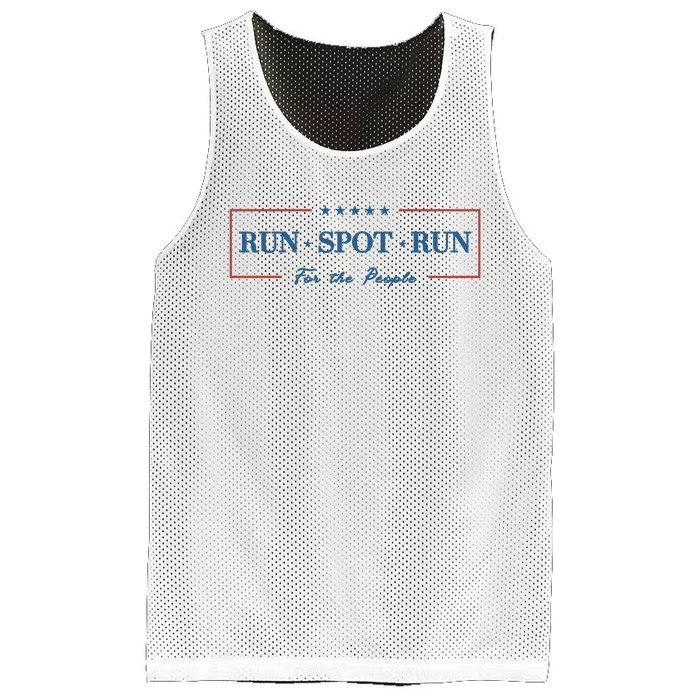 Run Spot Run For The People 2024 Mesh Reversible Basketball Jersey Tank