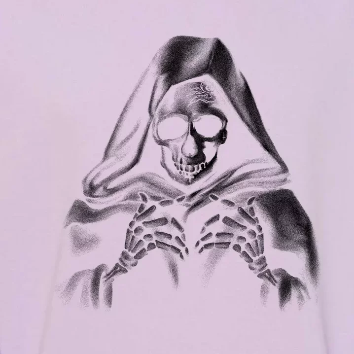 Reaper Skeleton Garment-Dyed Sweatshirt