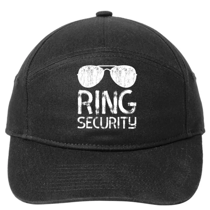 Ring Security Ring Bearer Wedding Party 7-Panel Snapback Hat