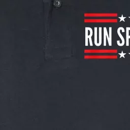 Run Spot Run Trump Presidential Debate 2024 Trump Vance Softstyle Adult Sport Polo