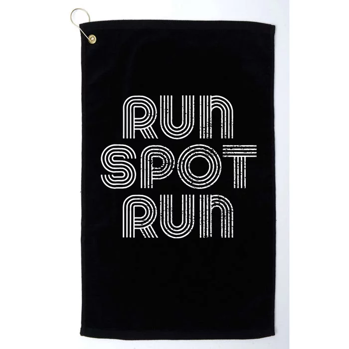 Run Spot Run Platinum Collection Golf Towel