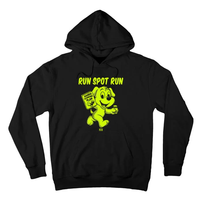 Run Spot Run Harris Economic Plan Tall Hoodie