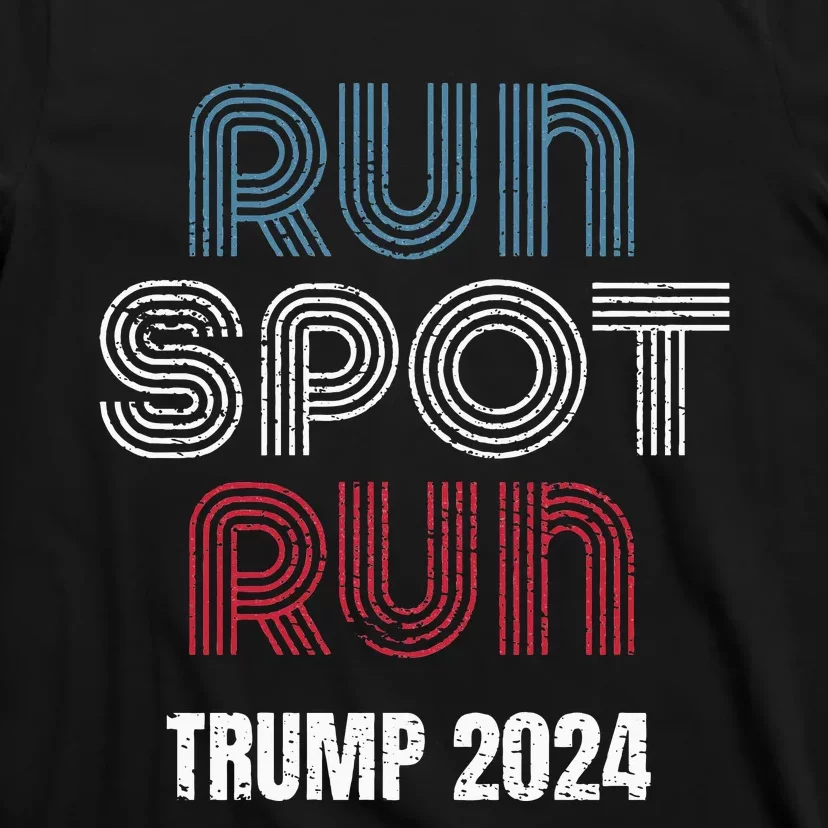 Run Spot Run Run Spot Run Trump Kamala Debate 2024 T-Shirt