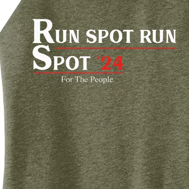 Run Spot Run Spot 24 Kamala Harris Walz Women’s Perfect Tri Rocker Tank