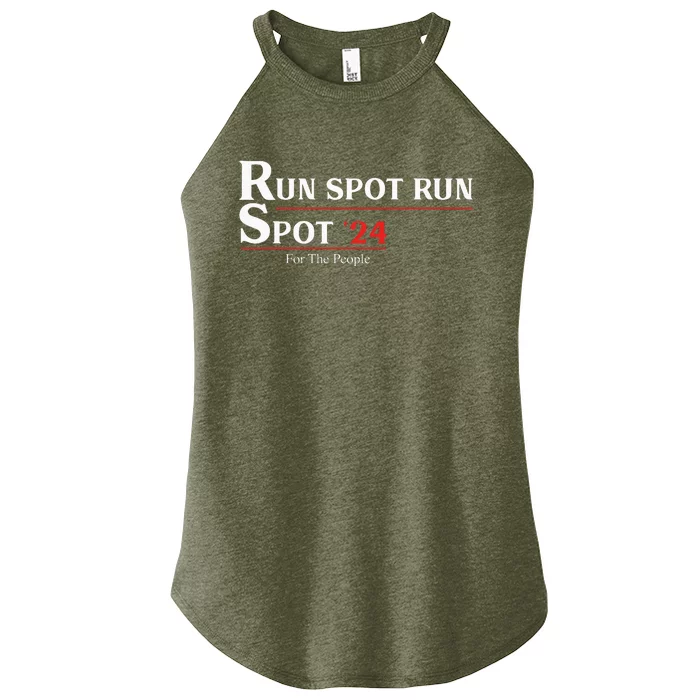 Run Spot Run Spot 24 Kamala Harris Walz Women’s Perfect Tri Rocker Tank