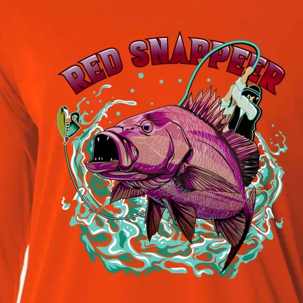 Red Snapper Cooling Performance Long Sleeve Crew