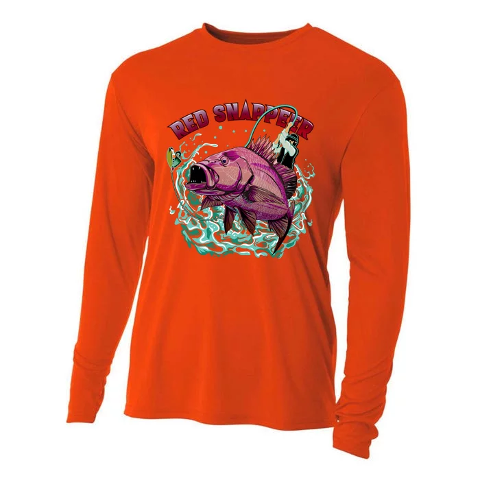 Red Snapper Cooling Performance Long Sleeve Crew