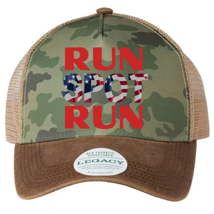 Run Spot Run Trump Legacy Tie Dye Trucker Hat