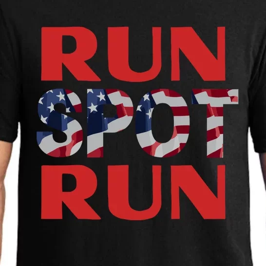 Run Spot Run Trump Pajama Set