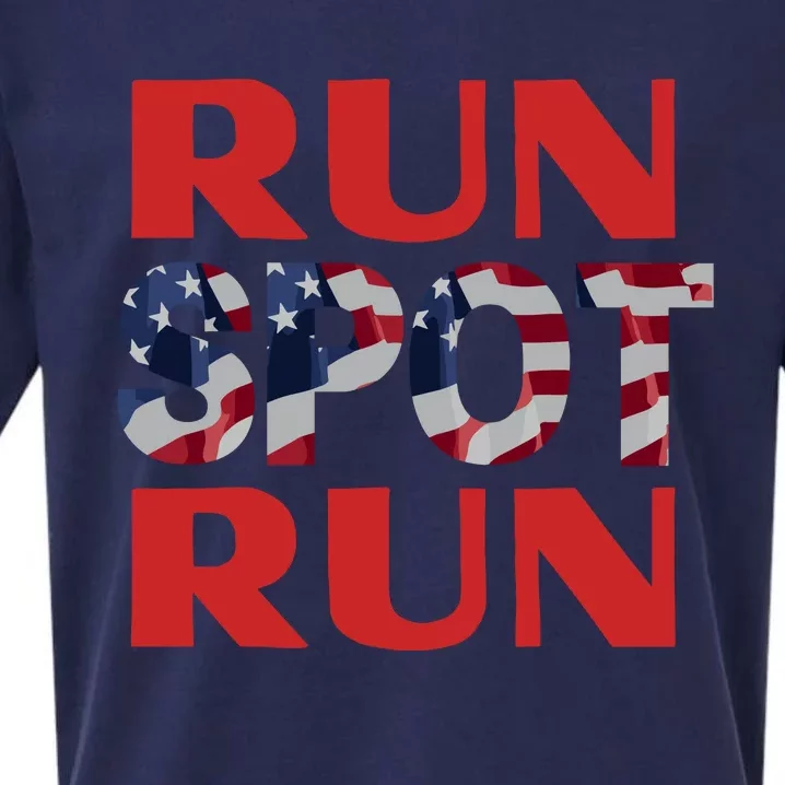 Run Spot Run Trump Sueded Cloud Jersey T-Shirt