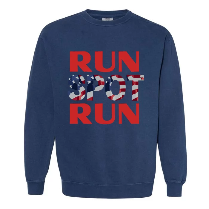 Run Spot Run Trump Garment-Dyed Sweatshirt