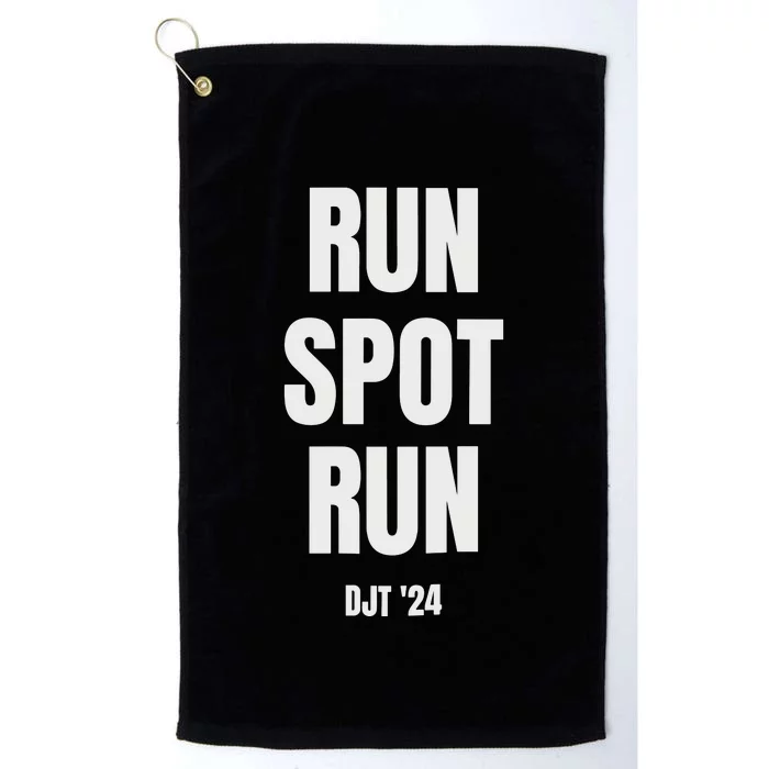 Run Spot Run Trump Platinum Collection Golf Towel