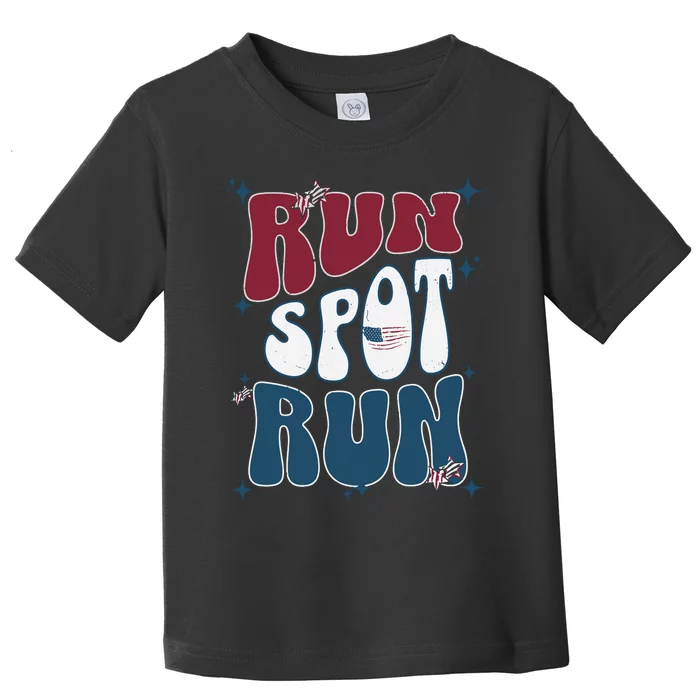 Run Spot Run 2024 Toddler T-Shirt