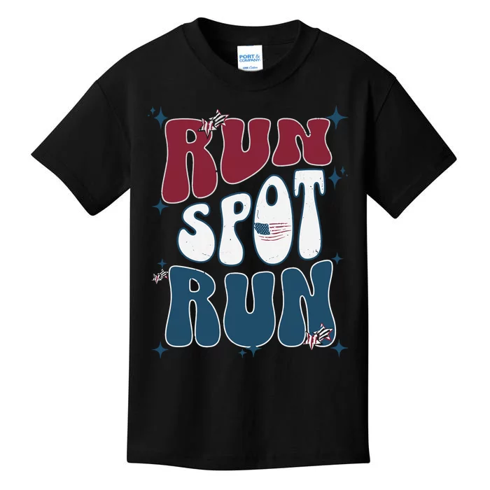 Run Spot Run 2024 Kids T-Shirt