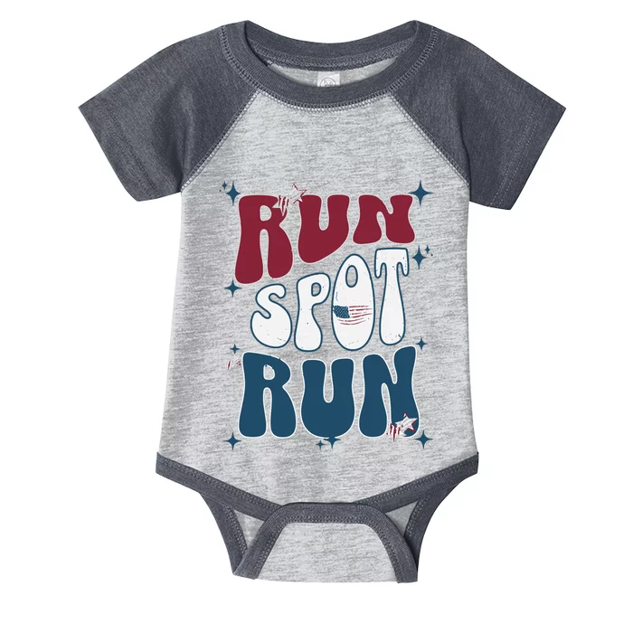 Run Spot Run 2024 Infant Baby Jersey Bodysuit