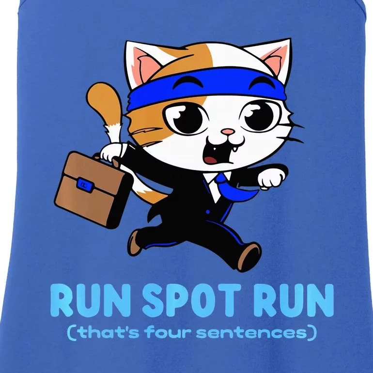 Run Spot Run Politicat Ladies Essential Tank