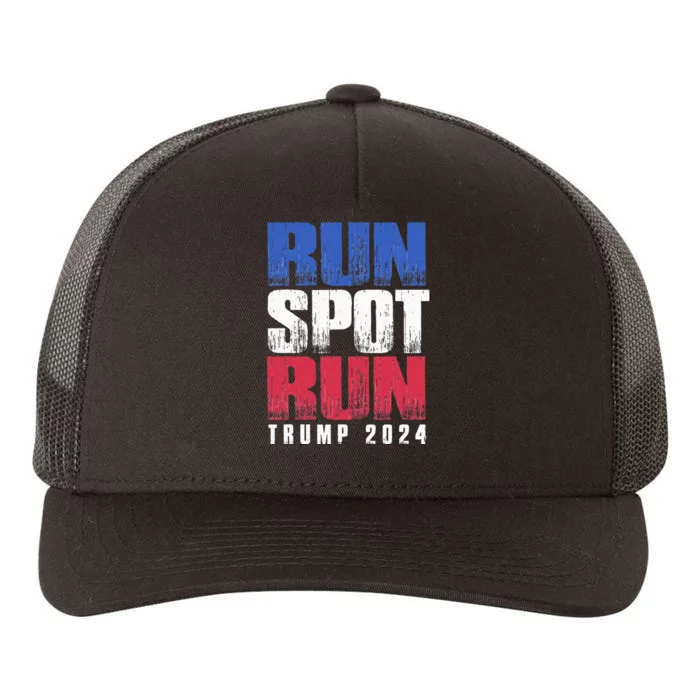 Run Spot Run Run Spot Run Yupoong Adult 5-Panel Trucker Hat