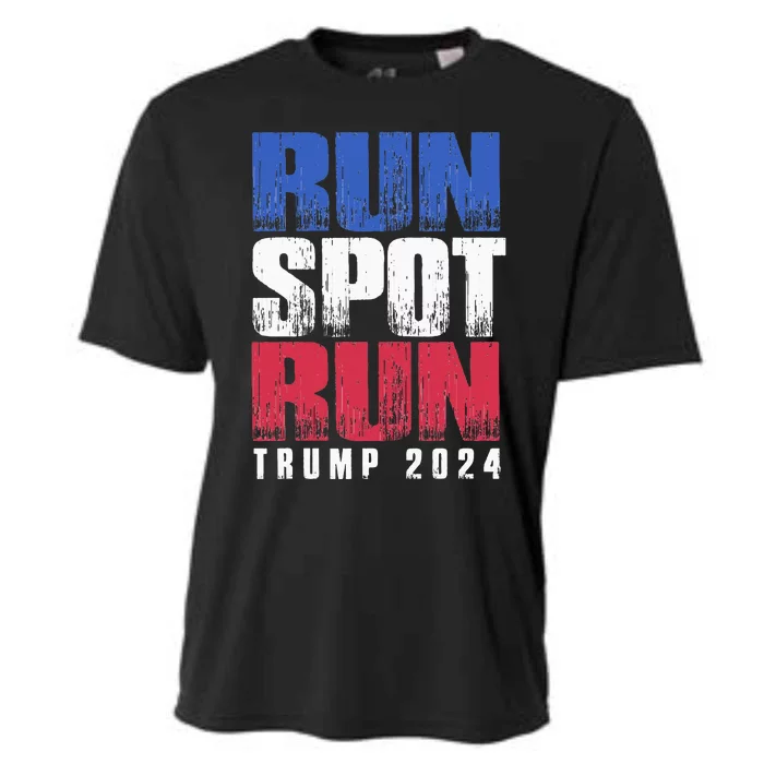 Run Spot Run Run Spot Run Cooling Performance Crew T-Shirt