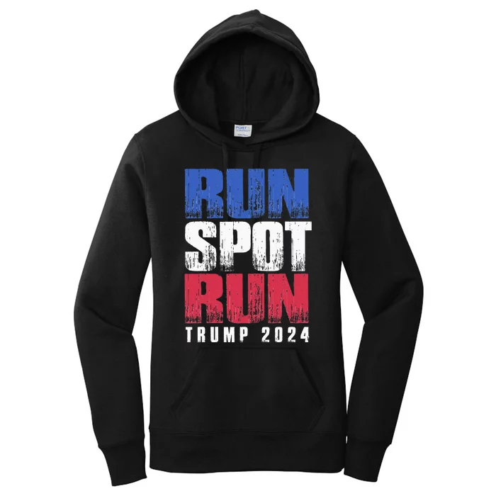 Run Spot Run Run Spot Run Women's Pullover Hoodie