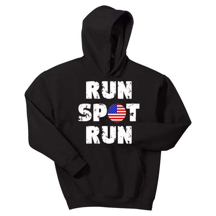 Run Spot Run Trump Kids Hoodie