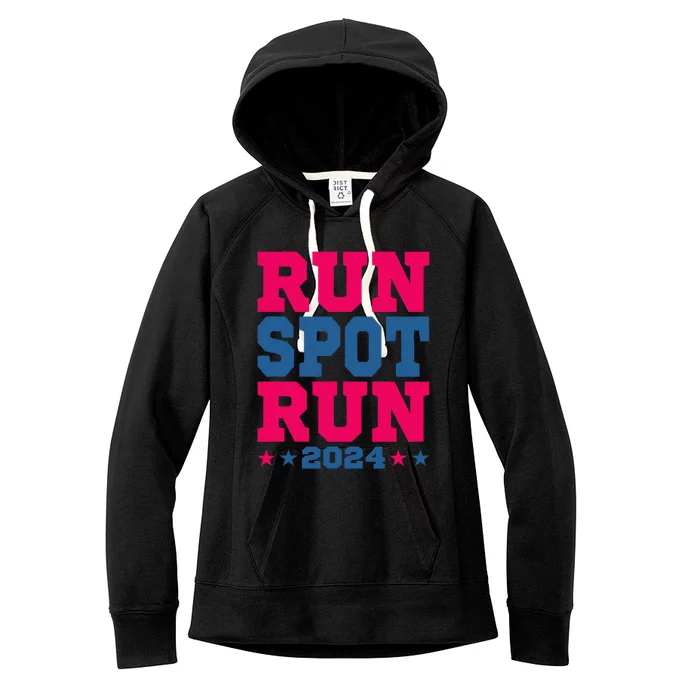 Run Spot Run Run Spot Run Women's Fleece Hoodie