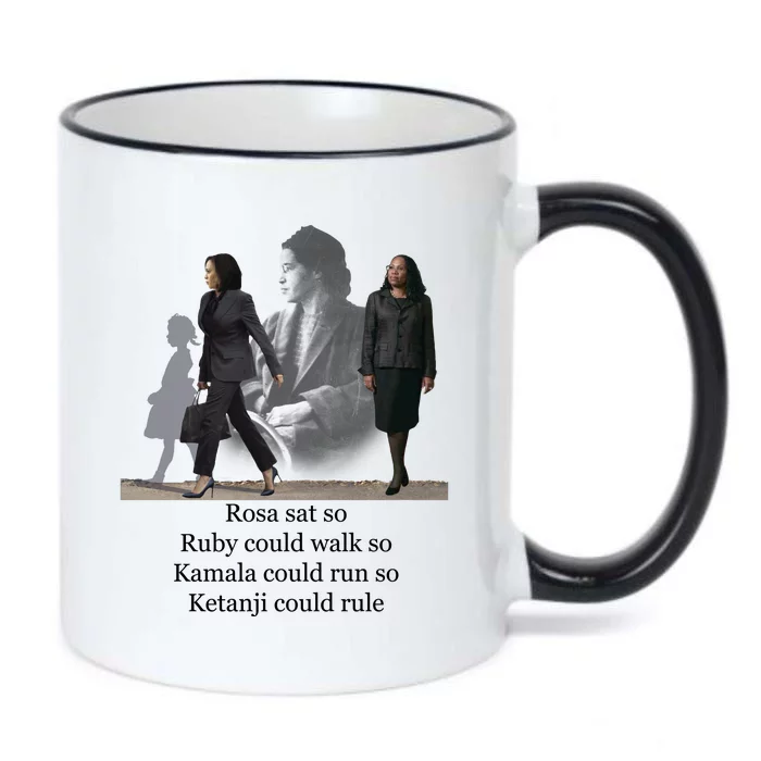 Rosa Sat Ruby Walk Kamala Run Ketanji Rule Black Color Changing Mug