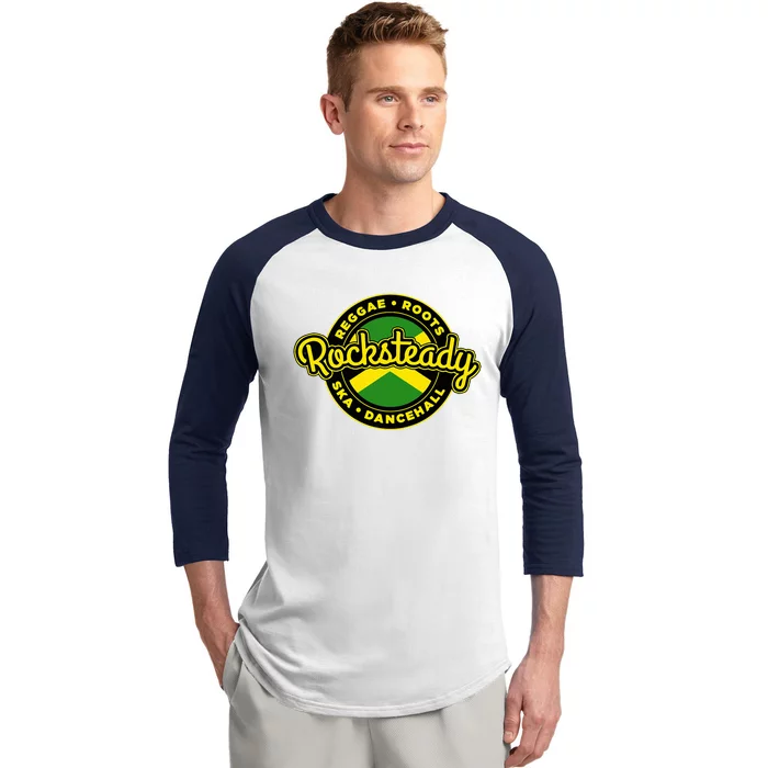 Rocksteady Skinhead Reggae Roots Ska Dancehall Jamaican Baseball Sleeve Shirt