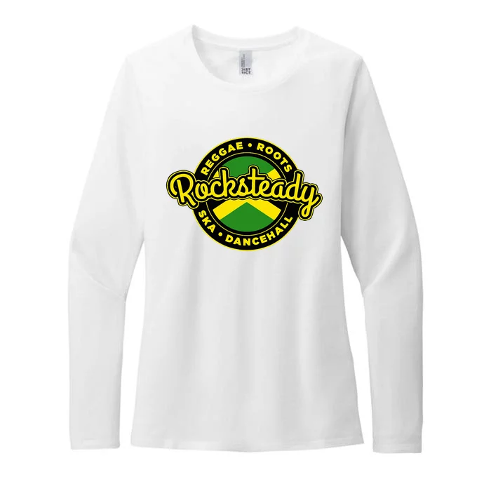 Rocksteady Skinhead Reggae Roots Ska Dancehall Jamaican Womens CVC Long Sleeve Shirt