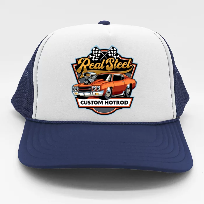 Real Steel Trucker Hat