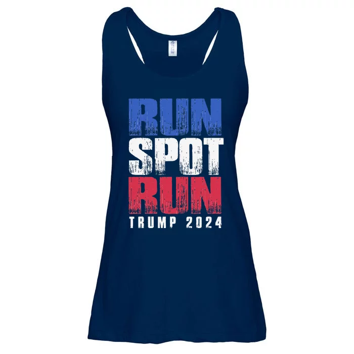 Run Spot Run Run Spot Run Gift Ladies Essential Flowy Tank