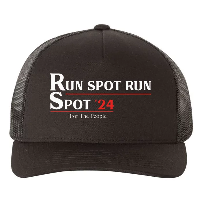 Run Spot Run Spot 24 Kamala Harris Walz Election 2024 Yupoong Adult 5-Panel Trucker Hat