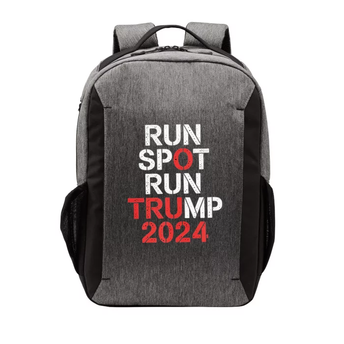 Run Spot Run 2024 Trump Debate Vector Backpack