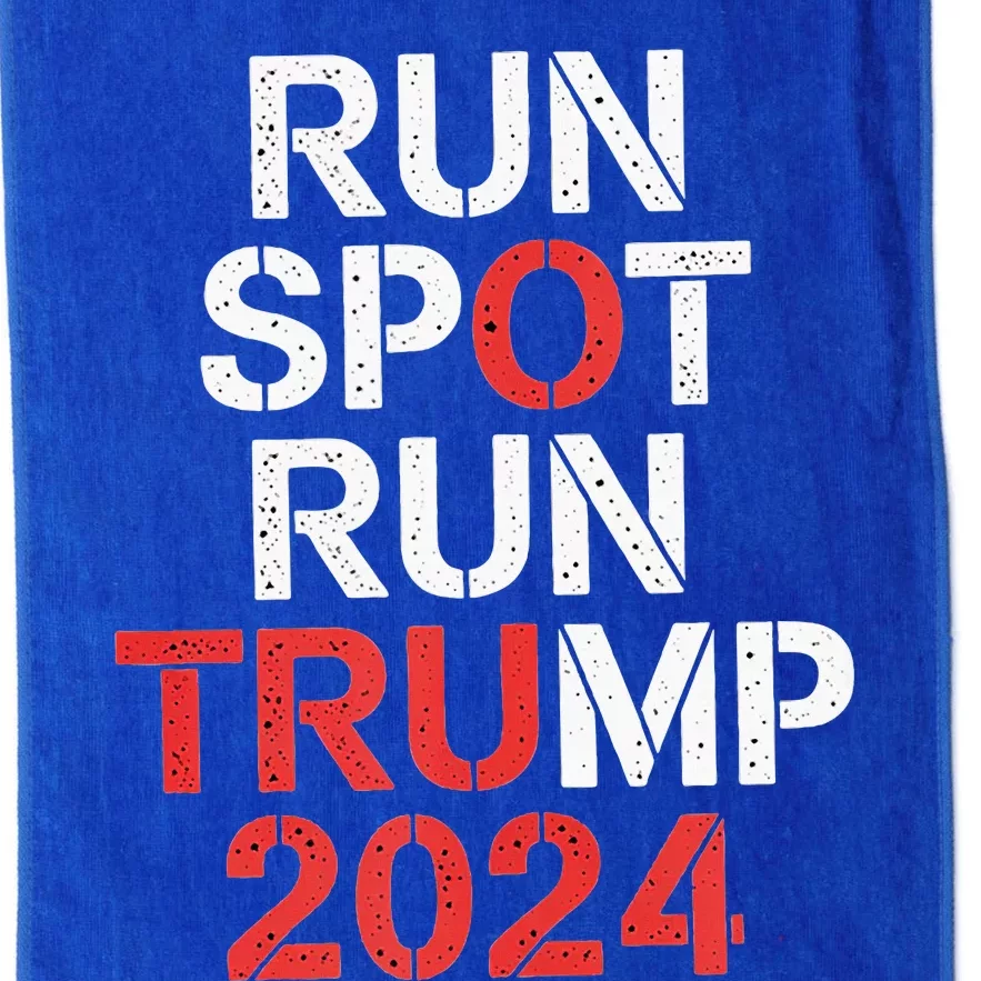 Run Spot Run 2024 Trump Debate Platinum Collection Golf Towel