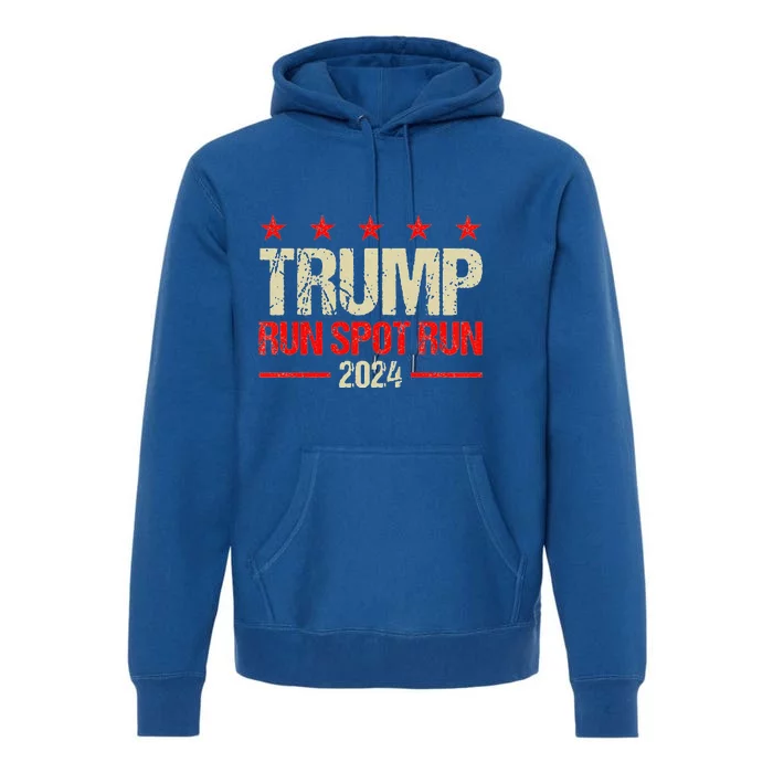 Run Spot Run 2024 Trump Debate Election 2024 Premium Hoodie