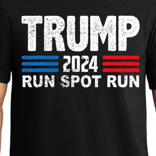 Run Spot Run Trump 2024 Debate Pajama Set