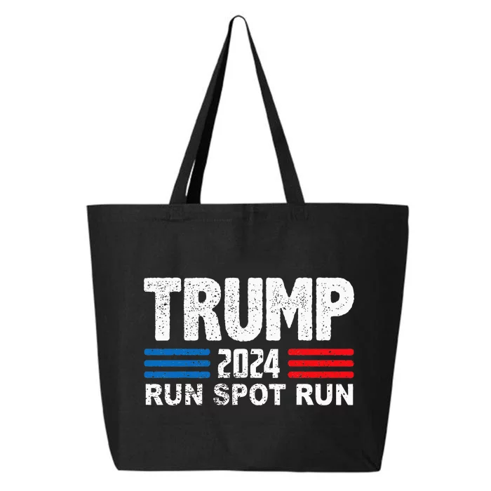 Run Spot Run Trump 2024 Debate 25L Jumbo Tote